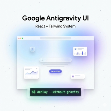 Google Antigravity UI Template